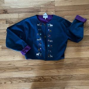 Vintage Artesania Sorata cardigan jacket, size S